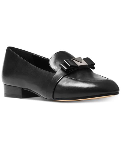 michael michael kors caroline loafer|Carolyn Leather Loafer .